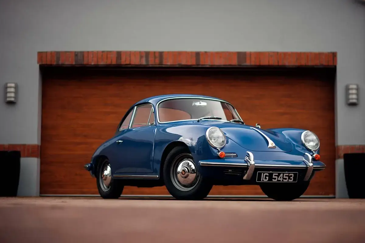 Usata Porsche 356 B 75 CV (55 kW) 1963 Blu Coupé