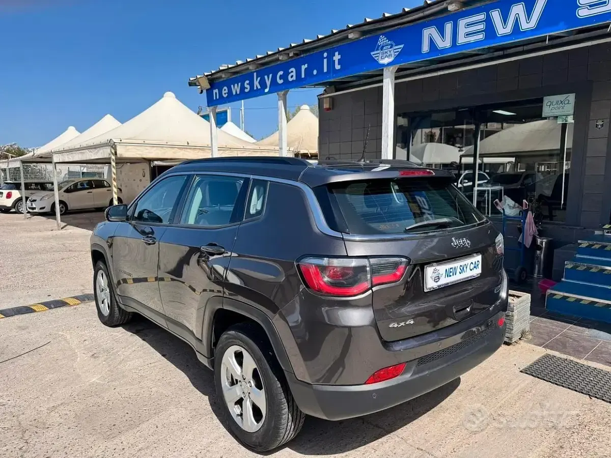 Usata Jeep Compass Longitude 140 CV (102 kW) 2018 Grigio SUV