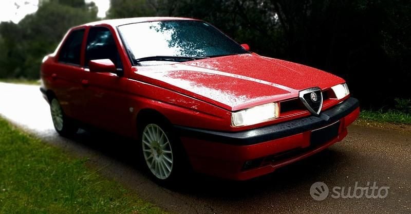 Usata Alfa Romeo 155 1997 Rosso Berlina