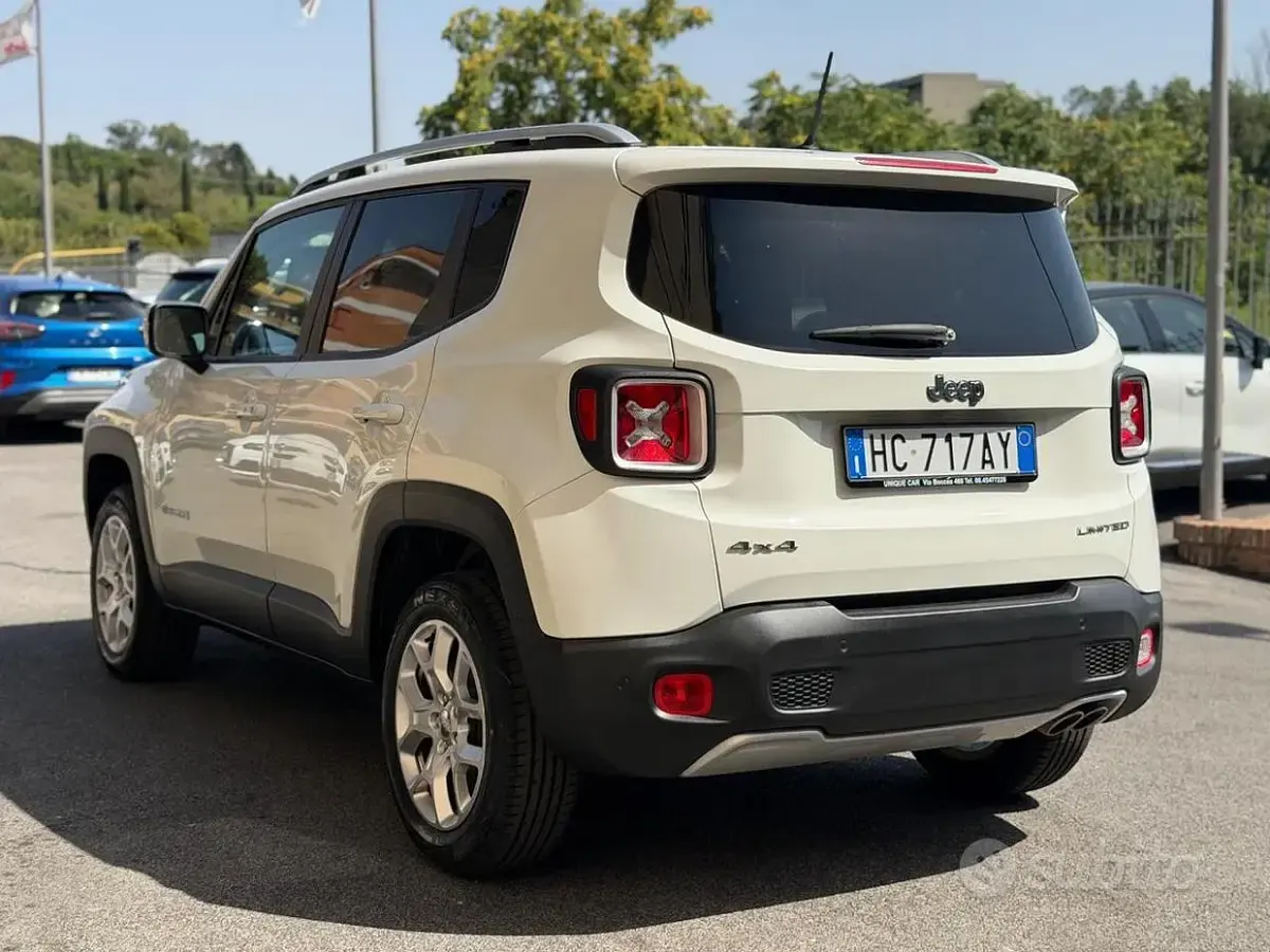 Usata Jeep Renegade Limited 140 CV (102 kW) 2016 Bianco SUV