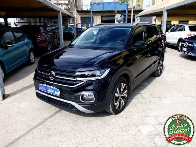 Usata VW T-Cross Advance 110 CV (80 kW) 2021 Nero SUV