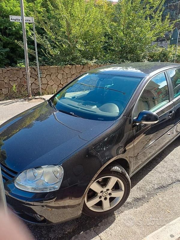 Usata VW Golf V 105 CV (77 kW) 2007 Nero Berlina