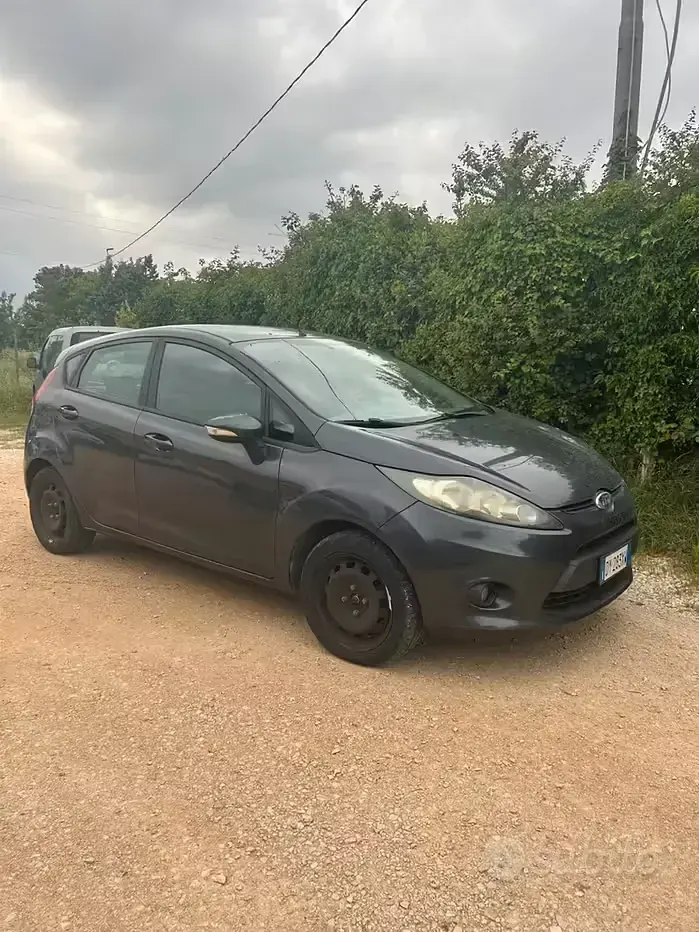 Usata Ford Fiesta Titanium 68 CV (50 kW) 2009 Grigio Berlina
