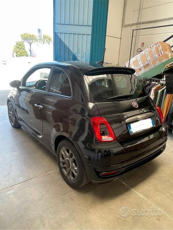 Usata Fiat 500 2018 Nero