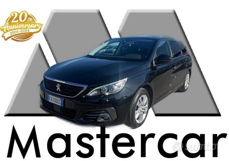 Usata Peugeot 308 SW Business-Line 131 CV (96 kW) 2019 Nero Station wagon