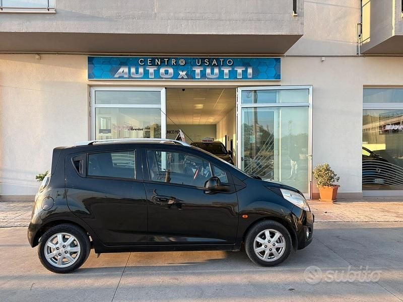 Usata Chevrolet Spark LS 81 CV (59 kW) 2010 Nero Utilitaria