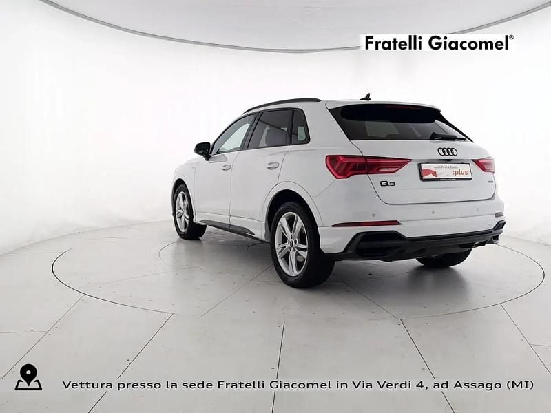 Usata Audi Q3 Sportback S-Line 200 CV (147 kW) 2022 Bianco ghiacciaio metallizzato SUV