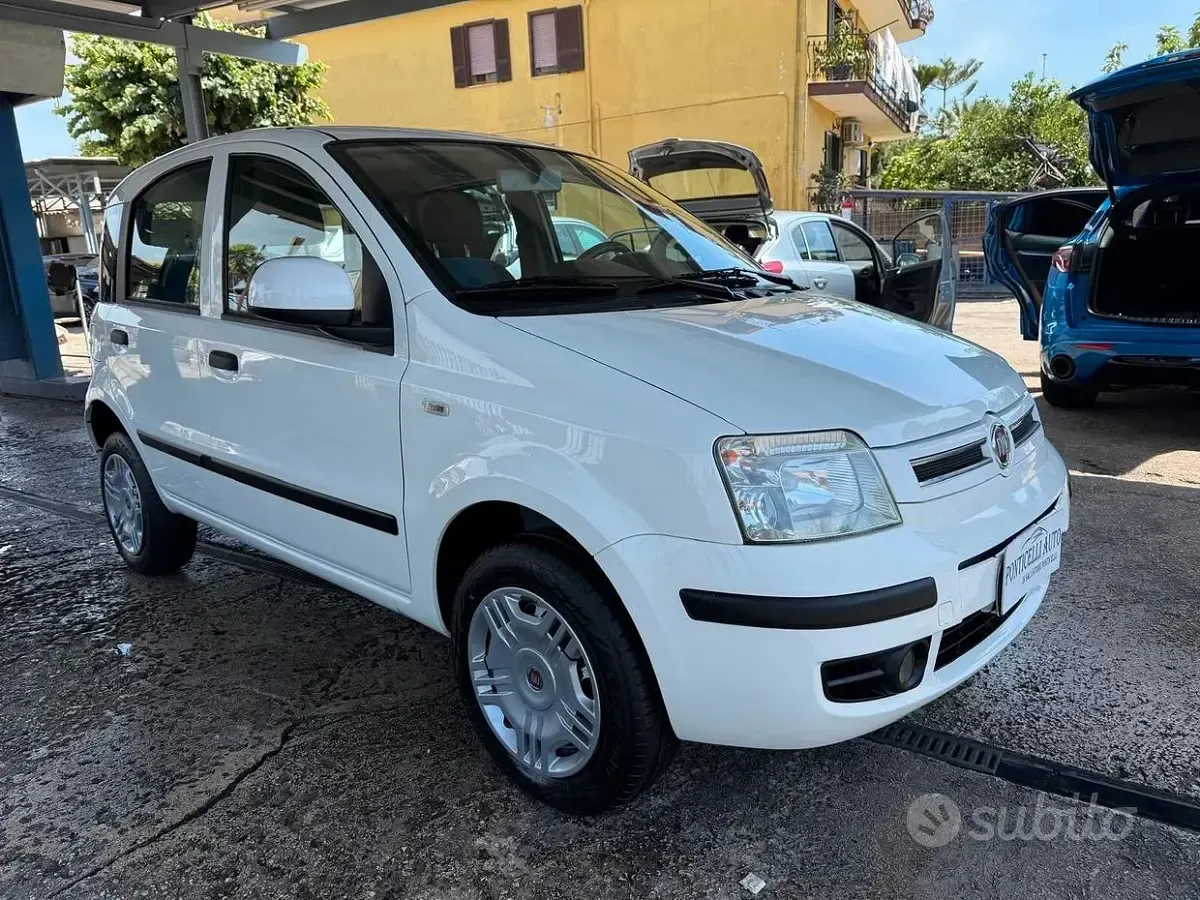 Usata Fiat Panda Dynamic 60 CV (44 kW) 2009 Bianco Utilitaria