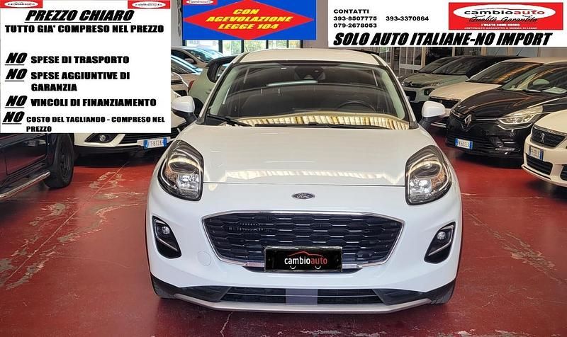 Usata Ford Puma Titanium 125 CV (91 kW) 2020 Bianco SUV