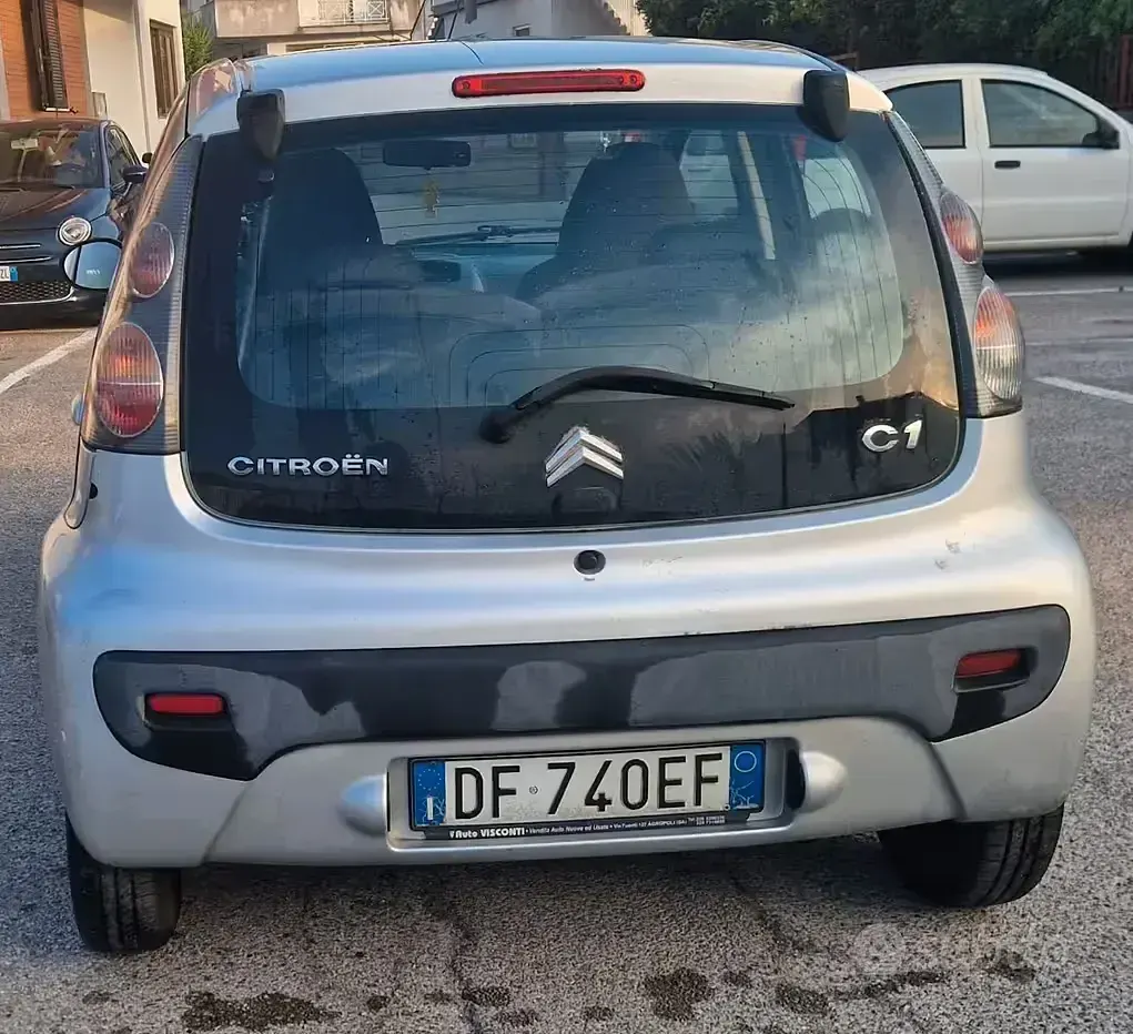 Usata Citroën C1 68 CV (50 kW) 2007 Grigio Utilitaria