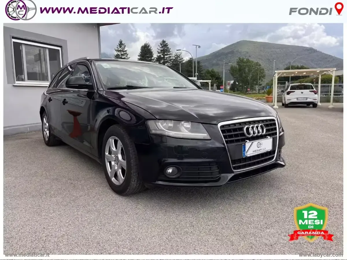 Usata Audi A4 143 CV (105 kW) 2009 Nero Station wagon