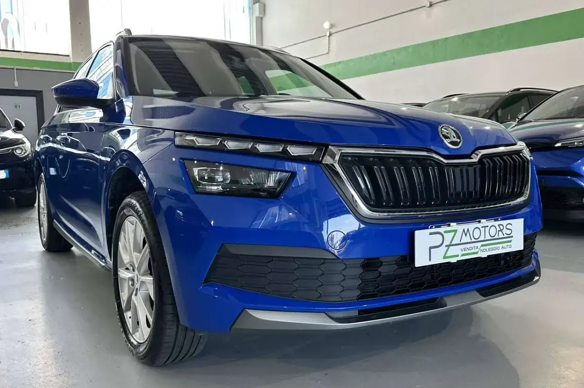 Usata Skoda Kamiq Style 110 CV (80 kW) 2023 Blu/azzurro SUV