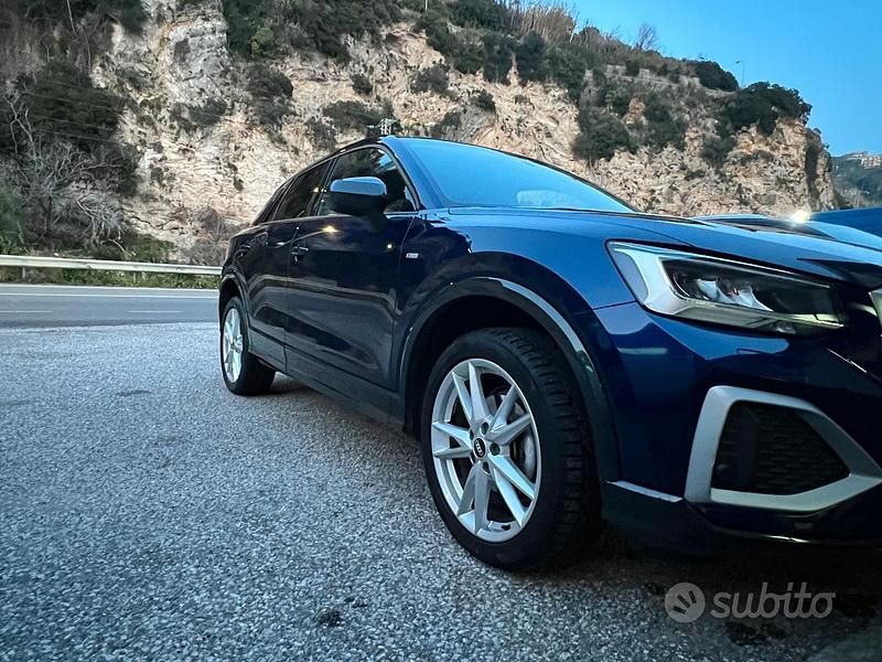 Usata Audi Q2 S-Line 116 CV (85 kW) 2021 Blu SUV