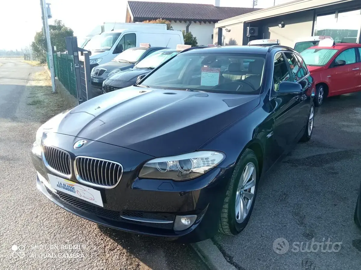 Usata BMW 520 M Sport 184 CV (135 kW) 2014 Blu Station wagon