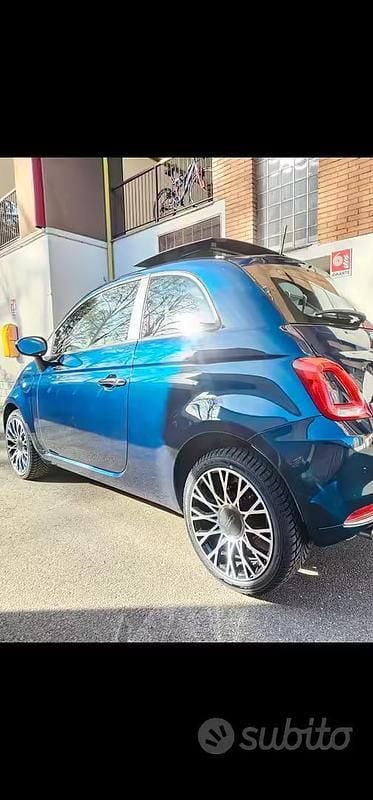 Usata Fiat 500 69 CV (50 kW) 2022 Blu Utilitaria