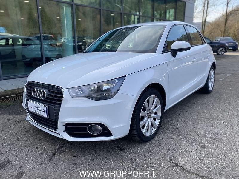 Usata Audi A1 Admired 86 CV (63 kW) 2014 Bianco Utilitaria
