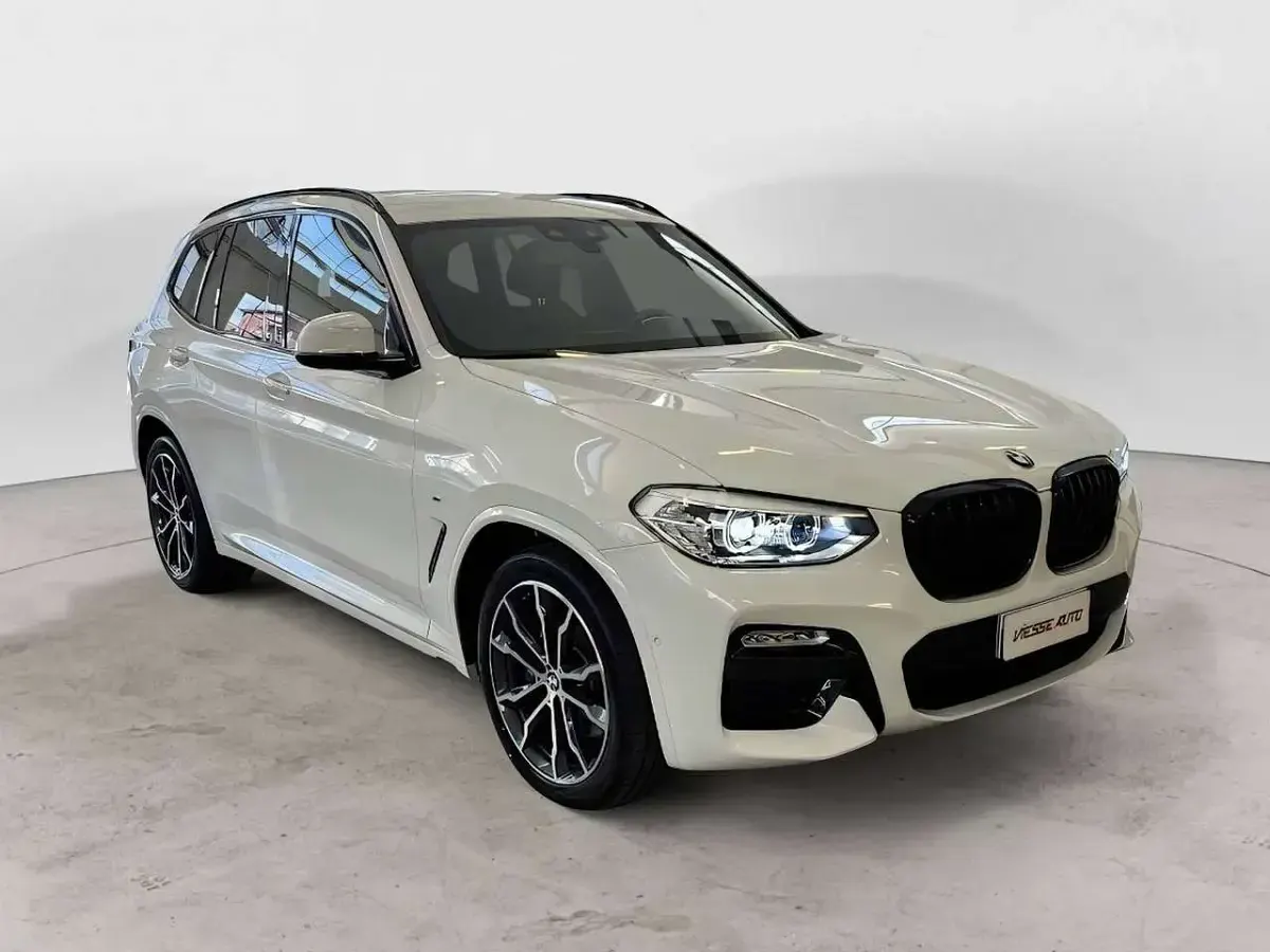 Usata BMW X3 M Sport 190 CV (139 kW) 2020 Bianco SUV