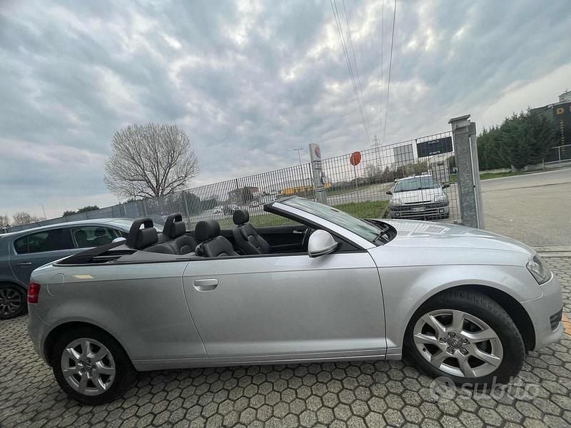 Usata Audi A3 Cabriolet Ambition 160 CV (117 kW) 2008 Grigio Cabrio