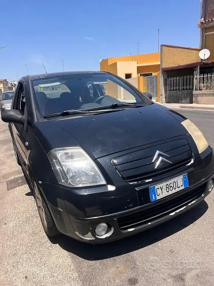 Usata Citroën C2 68 CV (50 kW) 2005 Nero Utilitaria