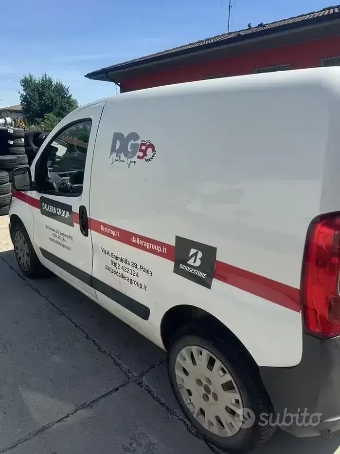 Usata Fiat Fiorino 75 CV (55 kW) 2011 Bianco Monovolume