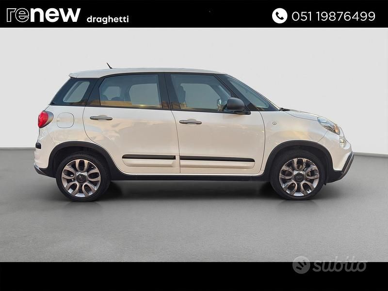 Usata Fiat 500L Cross 95 CV (69 kW) 2018 Bianco Monovolume