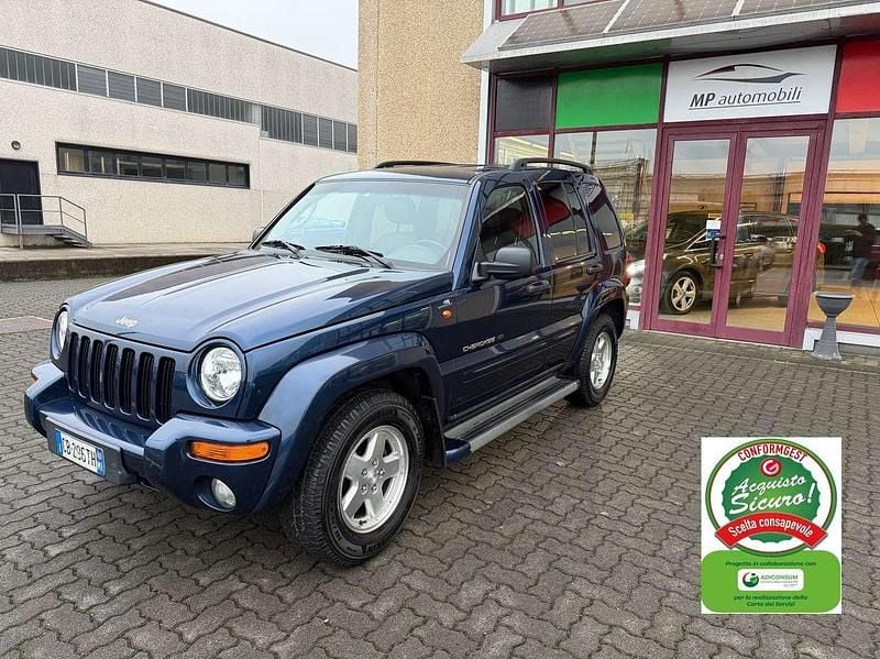 Blu/azzurro Usata 2002 Jeep Cherokee Limited SUV | 7490 € (Buon prezzo) - Immagine 1/4