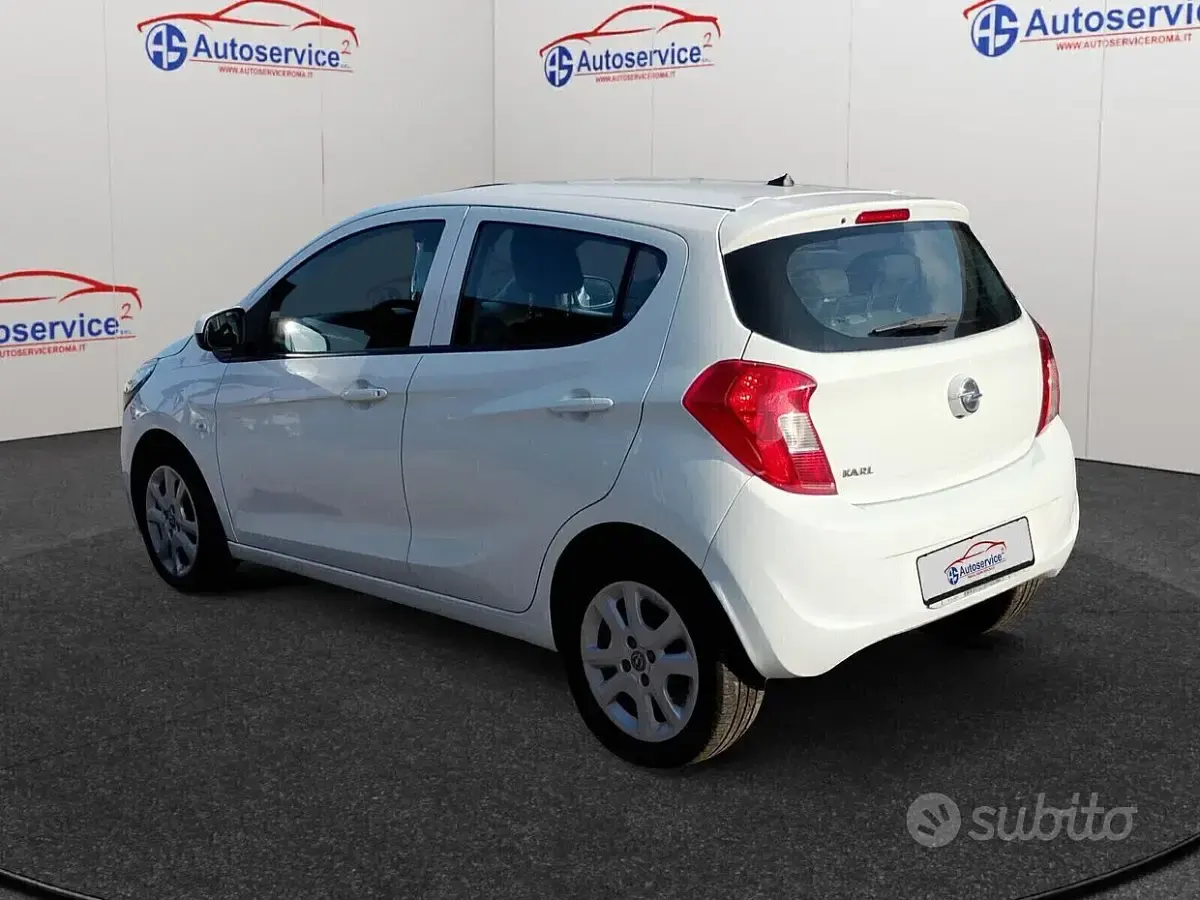 Usata Opel Karl Cosmo 75 CV (55 kW) 2016 Bianco Utilitaria