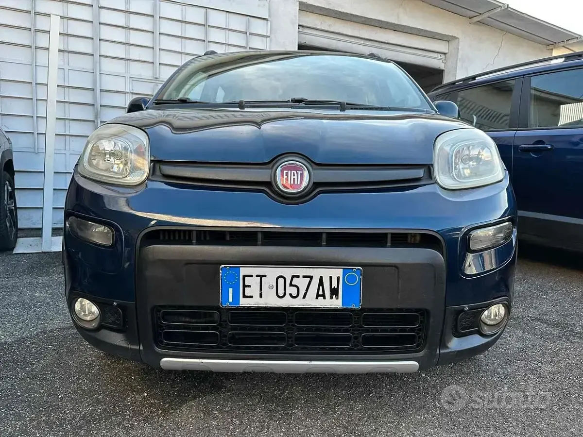 Usata Fiat Panda 4x4 S 86 CV (63 kW) 2013 Blu Utilitaria