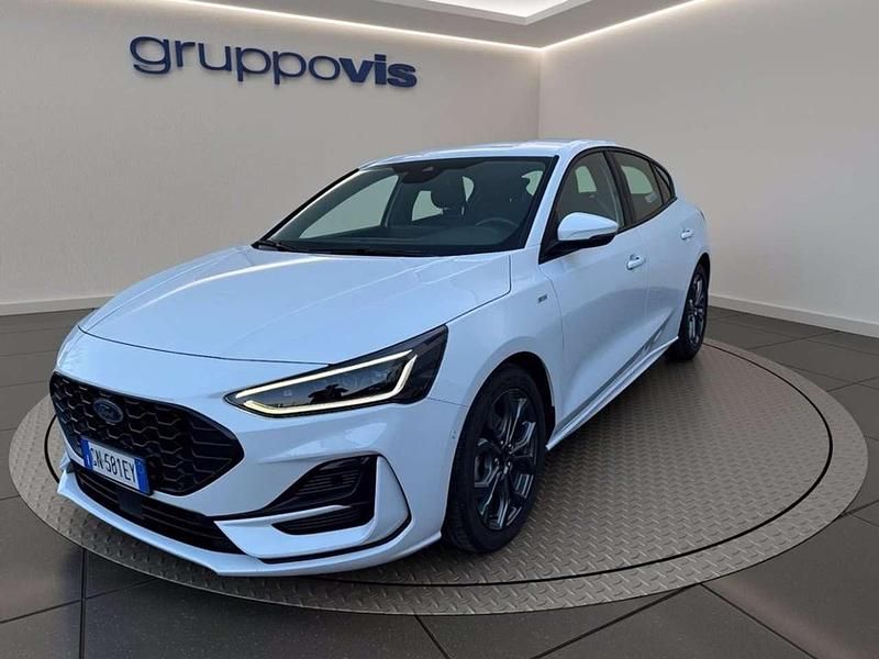 Bianco Usata 2023 Ford Focus ST-Line Tre volumi | 22.900 € (Buon prezzo) - Immagine 1/4