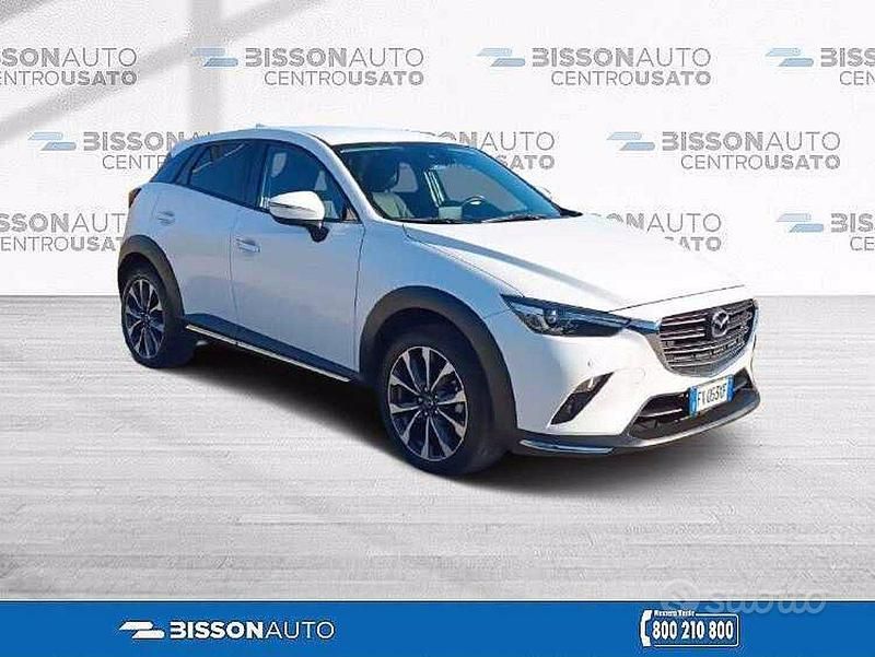 Usata Mazda CX-3 Exceed 121 CV (88 kW) 2019 Bianco SUV