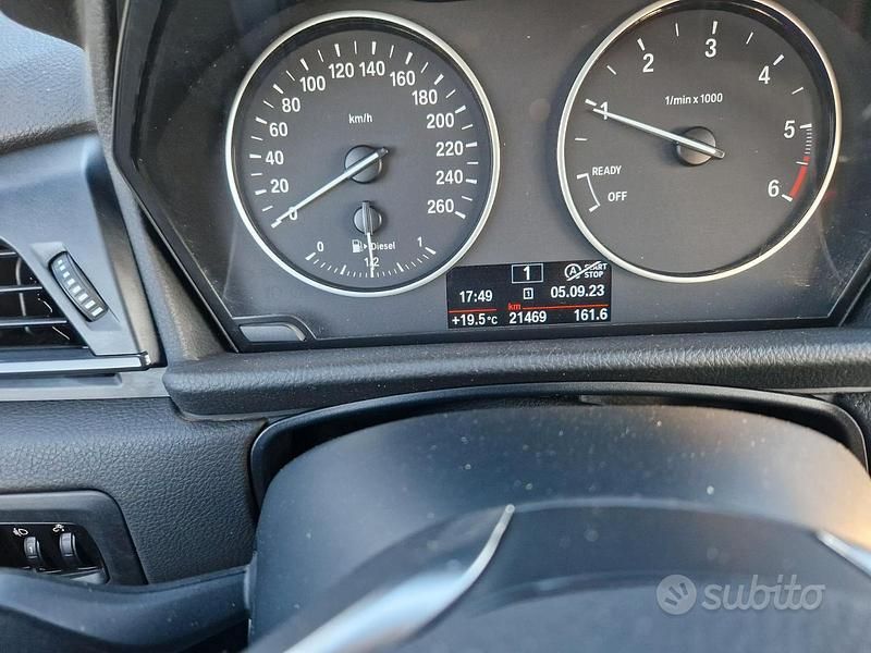 Usata BMW 216 116 CV (85 kW) 2016 Nero Berlina