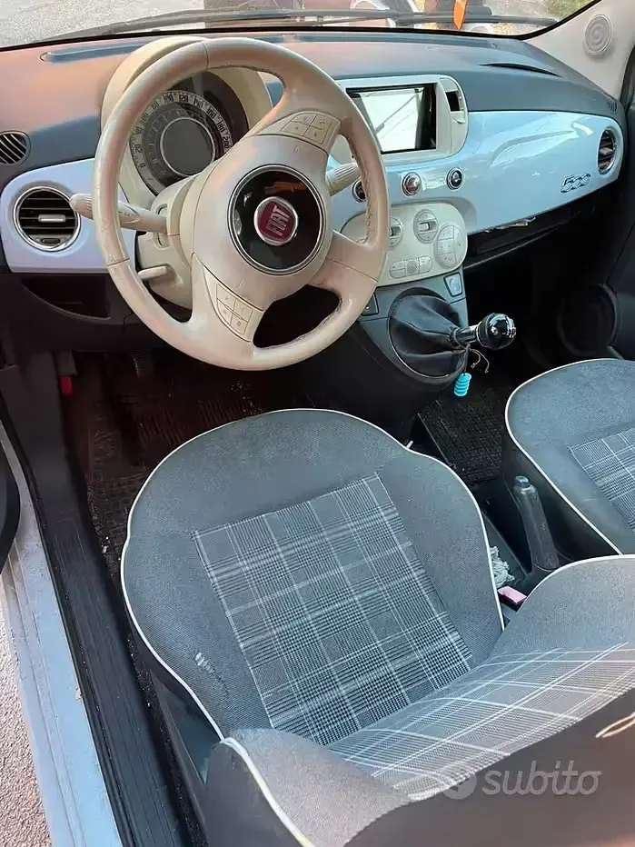 Usata Fiat 500 100 CV (73 kW) 2007 Bluazzurro
