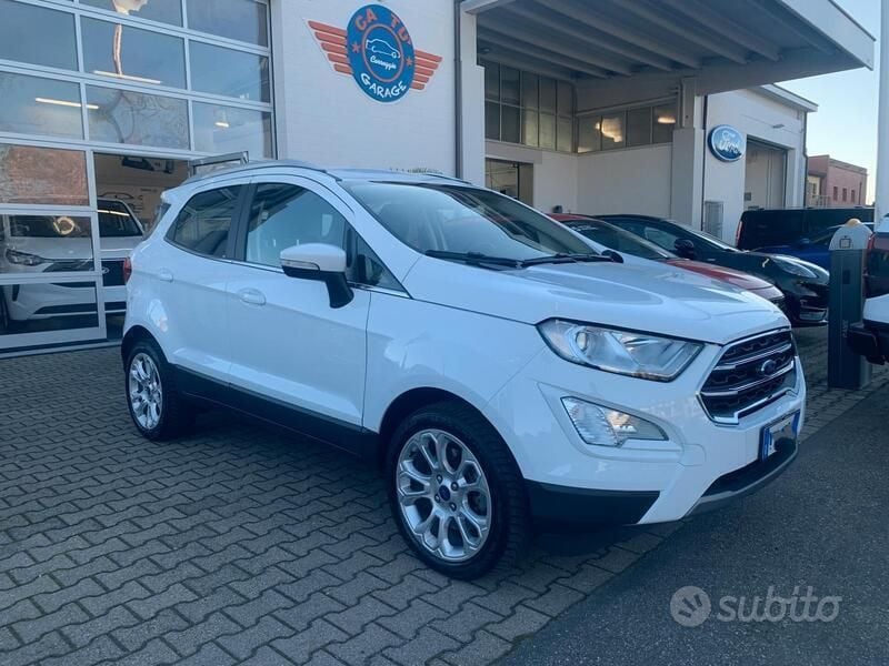Bianco Usata 2021 Ford Ecosport Titanium SUV | 15.000 € (Buon prezzo) - Immagine 1/4