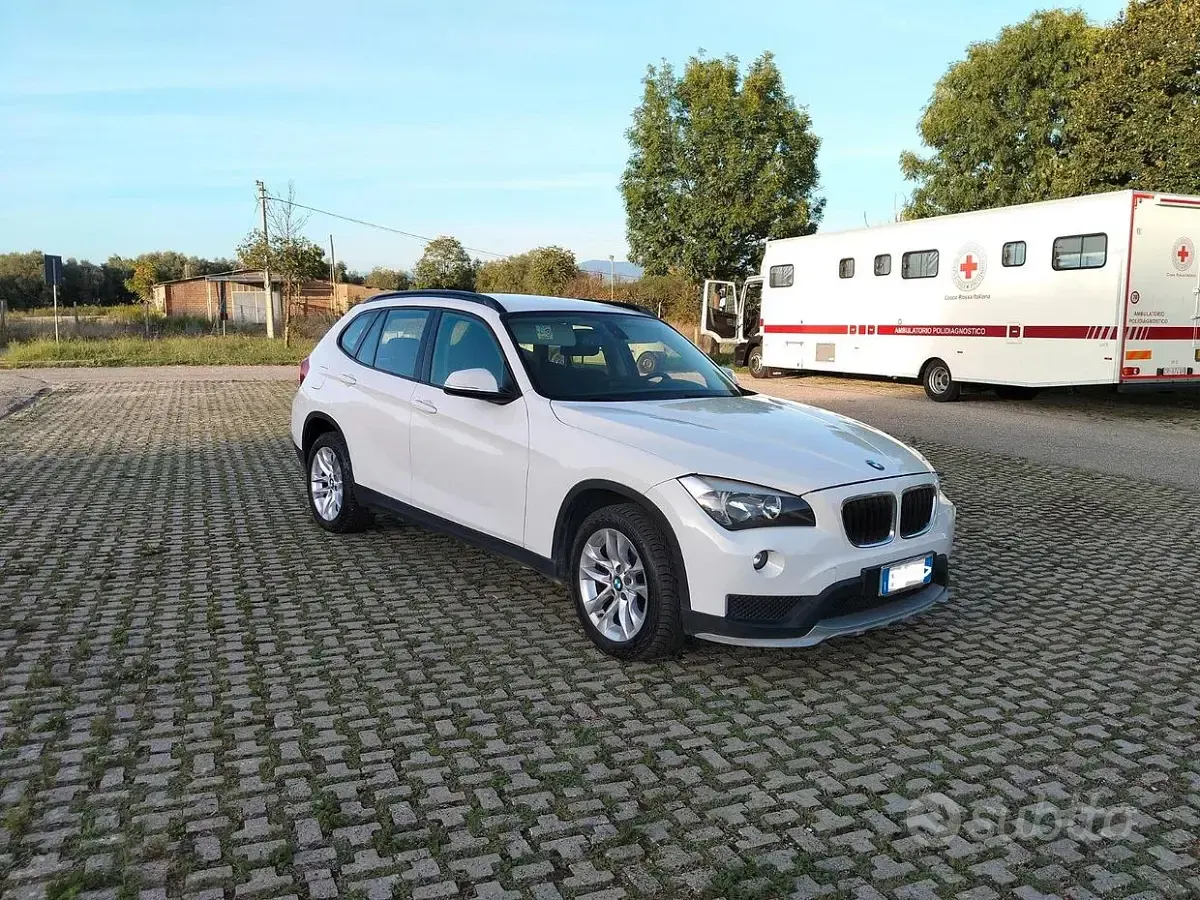 Usata BMW X1 143 CV (105 kW) 2015 Bianco SUV