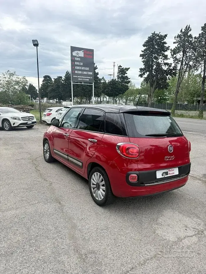 Usata Fiat 500L Pop Star 85 CV (62 kW) 2015 Rosso Monovolume