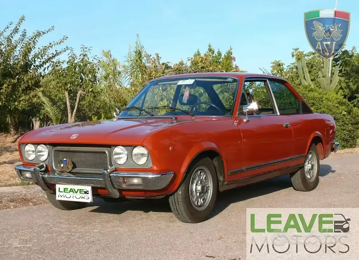 Usata Fiat 1600 109 CV (80 kW) 1970 Rosso Coupé