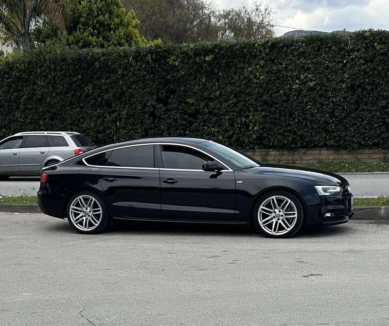 Usata Audi A5 Sportback S-Line 190 CV (139 kW) 2016 Nero Utilitaria