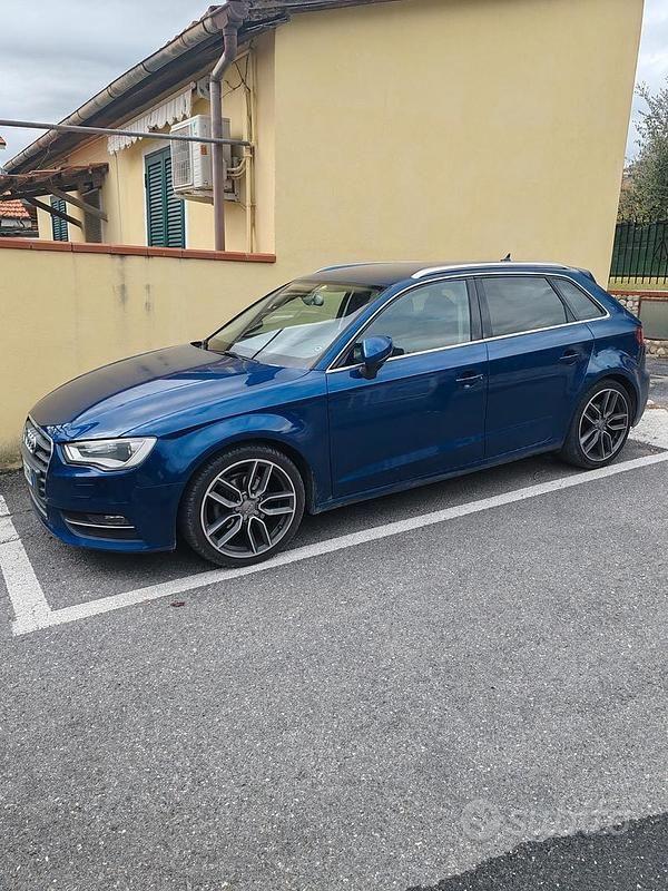 Usata Audi A3 150 CV (110 kW) 2013 Blu Coupé
