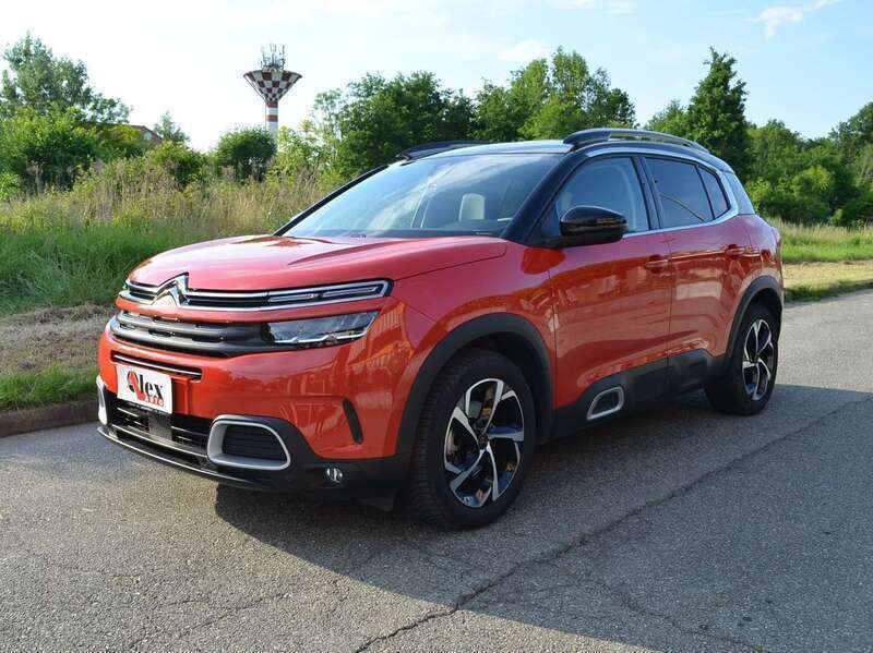 Bordeaux metallizzato Usata 2021 Citroën C5 Aircross Shine SUV | 19.900 € (Buon prezzo) - Immagine 1/4