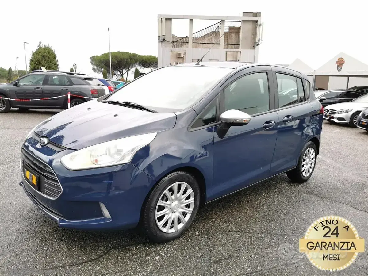 Usata Ford B-MAX 75 CV (55 kW) 2015 Blu/azzurro Monovolume