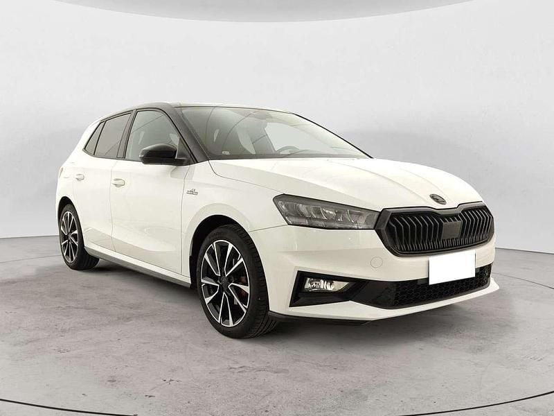 Usata Skoda Fabia Monte Carlo 80 CV (58 kW) 2024 Bianca tetto nero Utilitaria