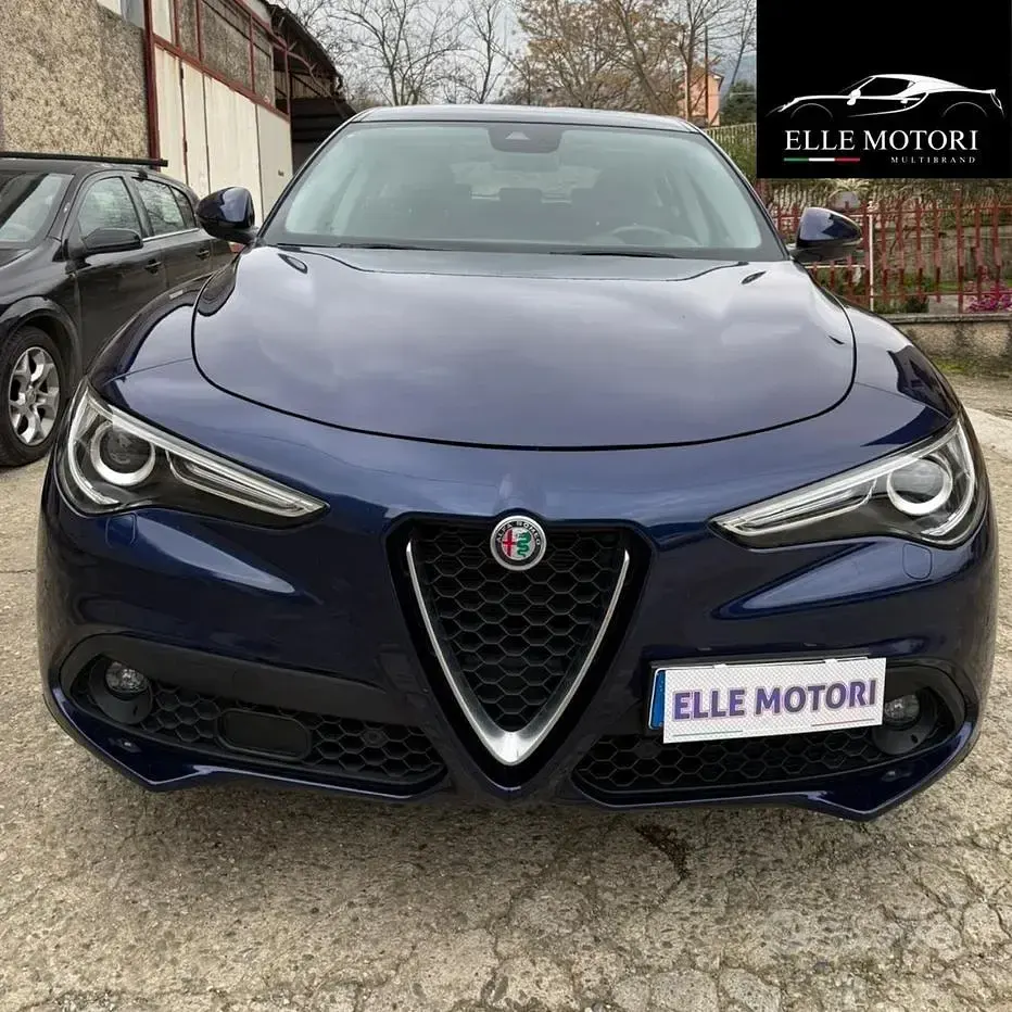 Usata Alfa Romeo Stelvio Executive 160 CV (117 kW) 2020 Blu SUV