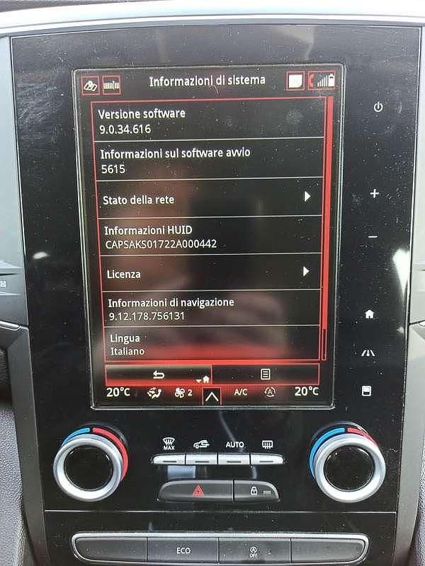 Usata Renault Talisman Initiale Paris 160 CV (117 kW) 2017 Blu/azzurro Station wagon