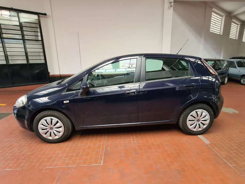 Brugt Fiat Punto Evo Active 69 HK (50 kW) 2011 Blå Hatchback