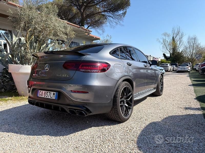 Usata Mercedes GLC63 AMG AMG 509 CV (374 kW) 2020 Grigio Coupé