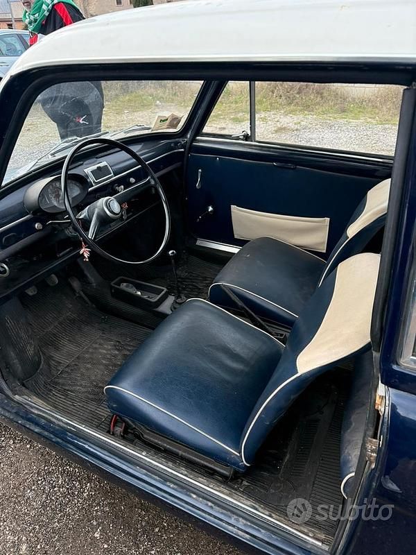 Usata Autobianchi Bianchina 1960 Blu Utilitaria