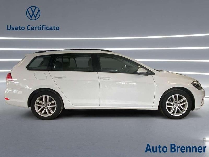 Usata VW Golf VII Business 116 CV (85 kW) 2020 Bianco Station wagon