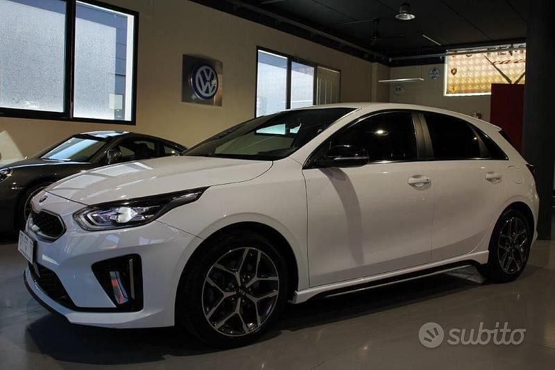 Usata Kia Ceed GT GT-Line 136 CV (100 kW) 2020 Bianco Berlina