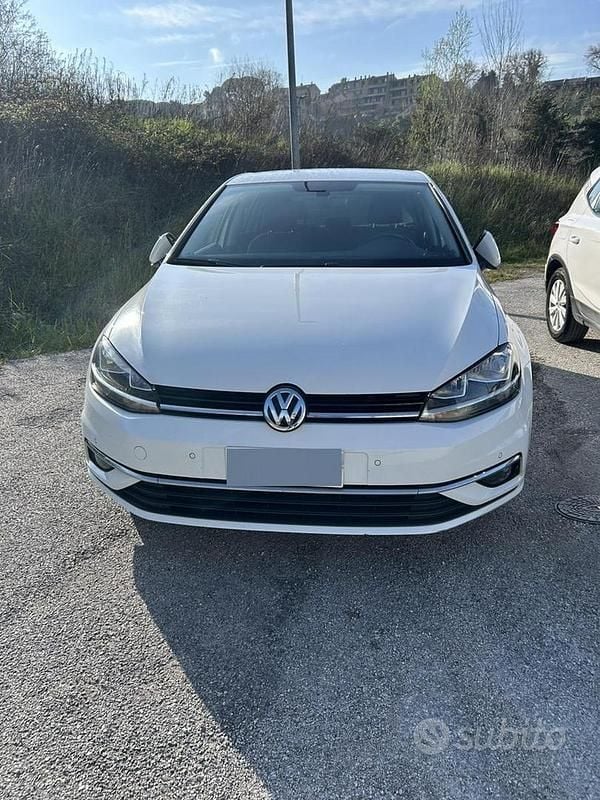 Usata VW Golf VII 2017 Bianco Berlina