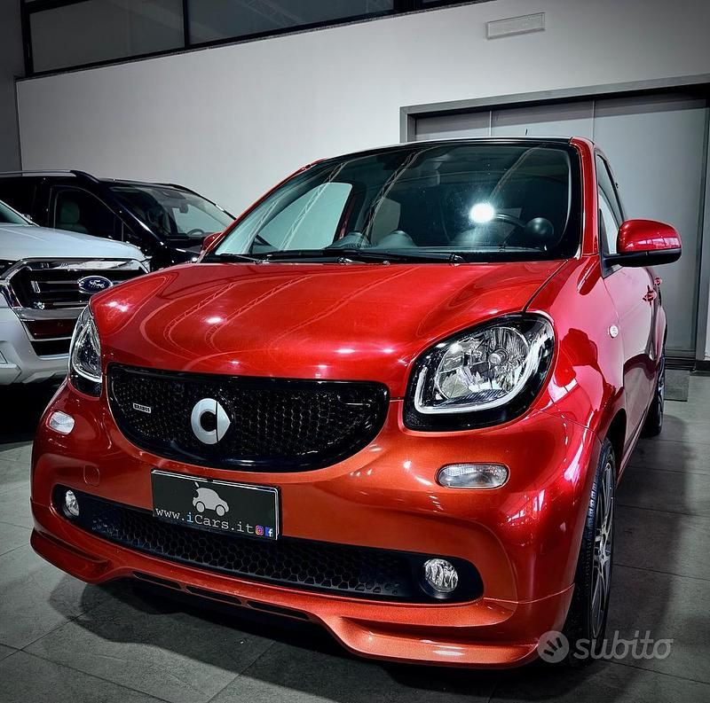 Usata Smart ForFour Brabus Xclusive 109 CV (80 kW) 2018 Rosso Utilitaria